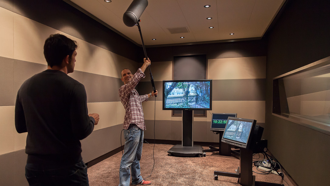 Tonstudios Z - Regieraum und Aufnahmeraum in Zürich